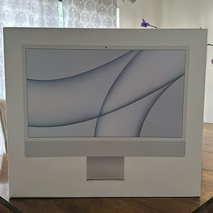 2021 / 24inch IMAC ALL-IN-ONE Computer!          Serial# H4TJ27ZYQ7GN, MOD#A2439